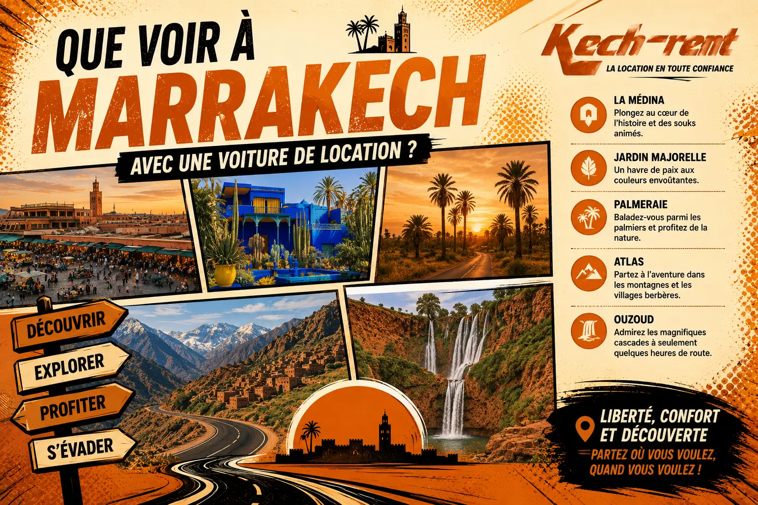 location voiture Marrakech avec KechRent